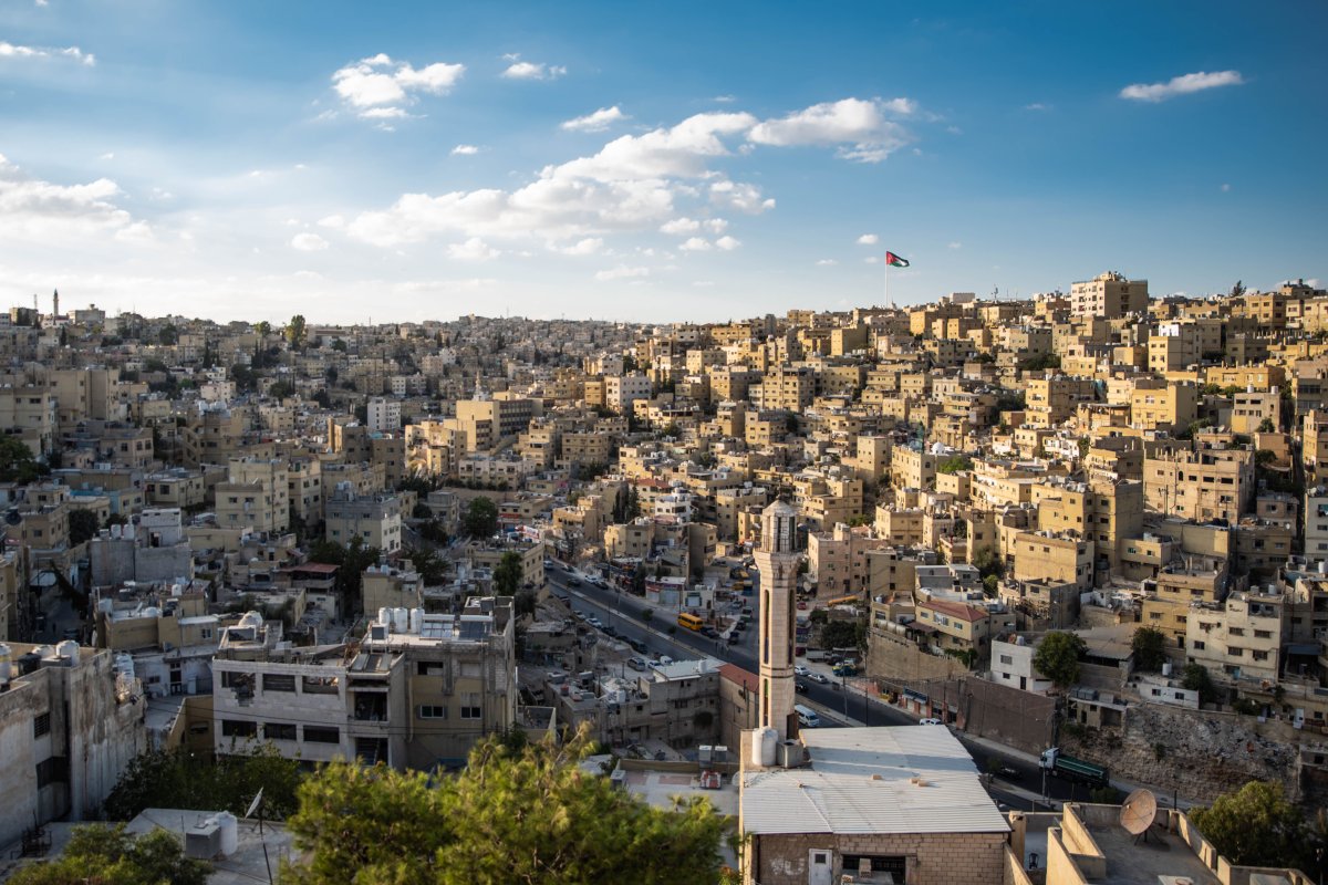 Amman's urban landscape. Credit: Abdullah Ghatasheh test